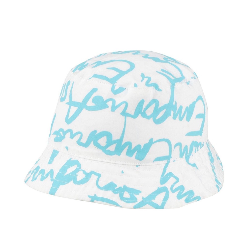 Emporio Armani Hat for Kids. 100% Cotton.